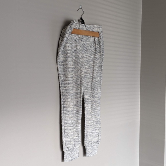 Three Dots grey/white cropped lounge pants XS - Picture 2 of 8